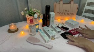 😴ASMR НЕЖНЫЙ ТИХИЙ ГОЛОС💄ФАВОРИТЫ🧴КОСМЕТИКИ АКСЕССУАРОВ СЕНТЯБРЯ МЕСЯЦА/1000% МУРАШКИ таппинг