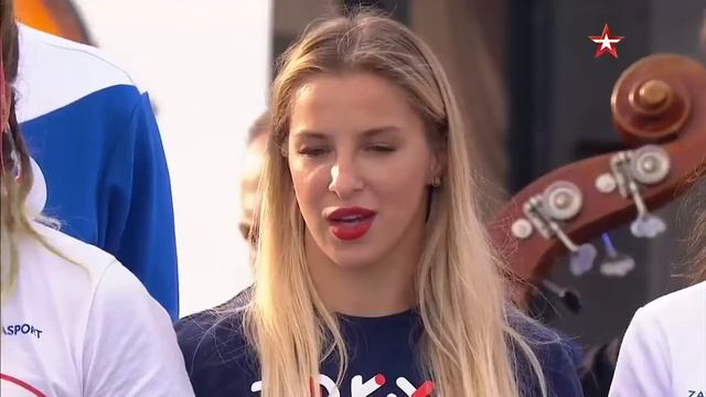 Гимн России, олимпийцы (Токио 2021), Юрий Башмет, оркестр Новая Россия, Большой детский хор Попова смотреть онлайн