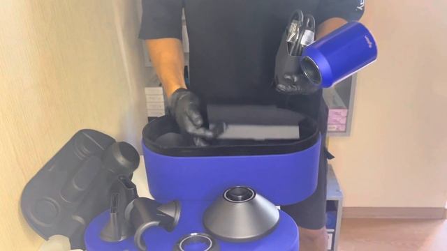 Dyson supersonic hd08 в кейсе(Vinca blue Rosé) Made in Malaysia 1 к 1 оригинал с 5 насадками смотреть онлайн