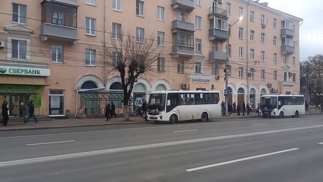 Поездка на троллейбусе ЗиУ-682ГМ1( с широкой передней дверью) №3128 маршрут 5 || г.Рязань