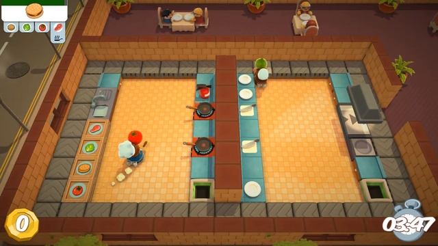 Overcooked #2 - Котики-енотики смотреть онлайн