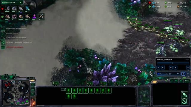 Terranitis | ZvP vs proxy bunker into banshee bio tank смотреть онлайн