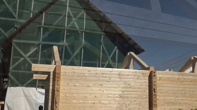 Сборка домокомплекта 12х9 в один этаж смотреть онлайн