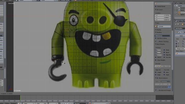 Angry Birds Models in Blender tutorial смотреть онлайн