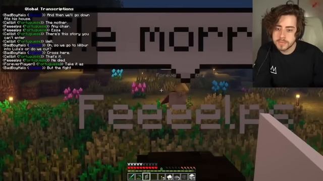 Forever assustando Cellbit, Felps e BadBoyHalo com Rage e Gritaria - Minecraft QSMP смотреть онлайн