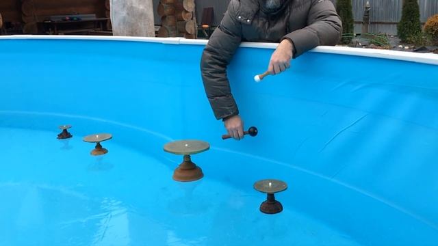 Заряжаем воду звуковыми волнами круглых БИЛ Жихарев, подготавливаем бассейн Azuro к зиме(#bilozven) смотреть онлайн