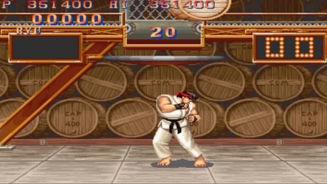 only kicks and throws Ryu play through street fighter 2 champion edition смотреть онлайн