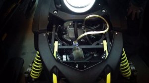 Снегоход "Тикси-4Т" запуск после летней стоянки и прокачка топливной системы