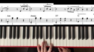 Мой путь My Way на пианино УРОК + НОТЫ