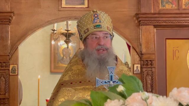 Проповедь архимандрита Мелхиседека в домовом храме гимназии "Радонеж" смотреть онлайн