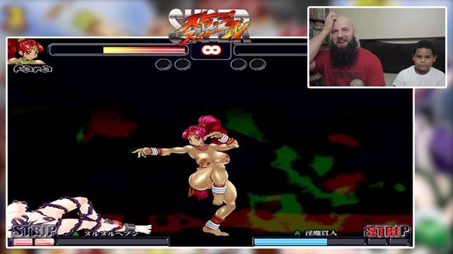 Super Strip Fighter IV (スーパーストリップファイターIV) - Father & Son Beatdown смотреть онлайн