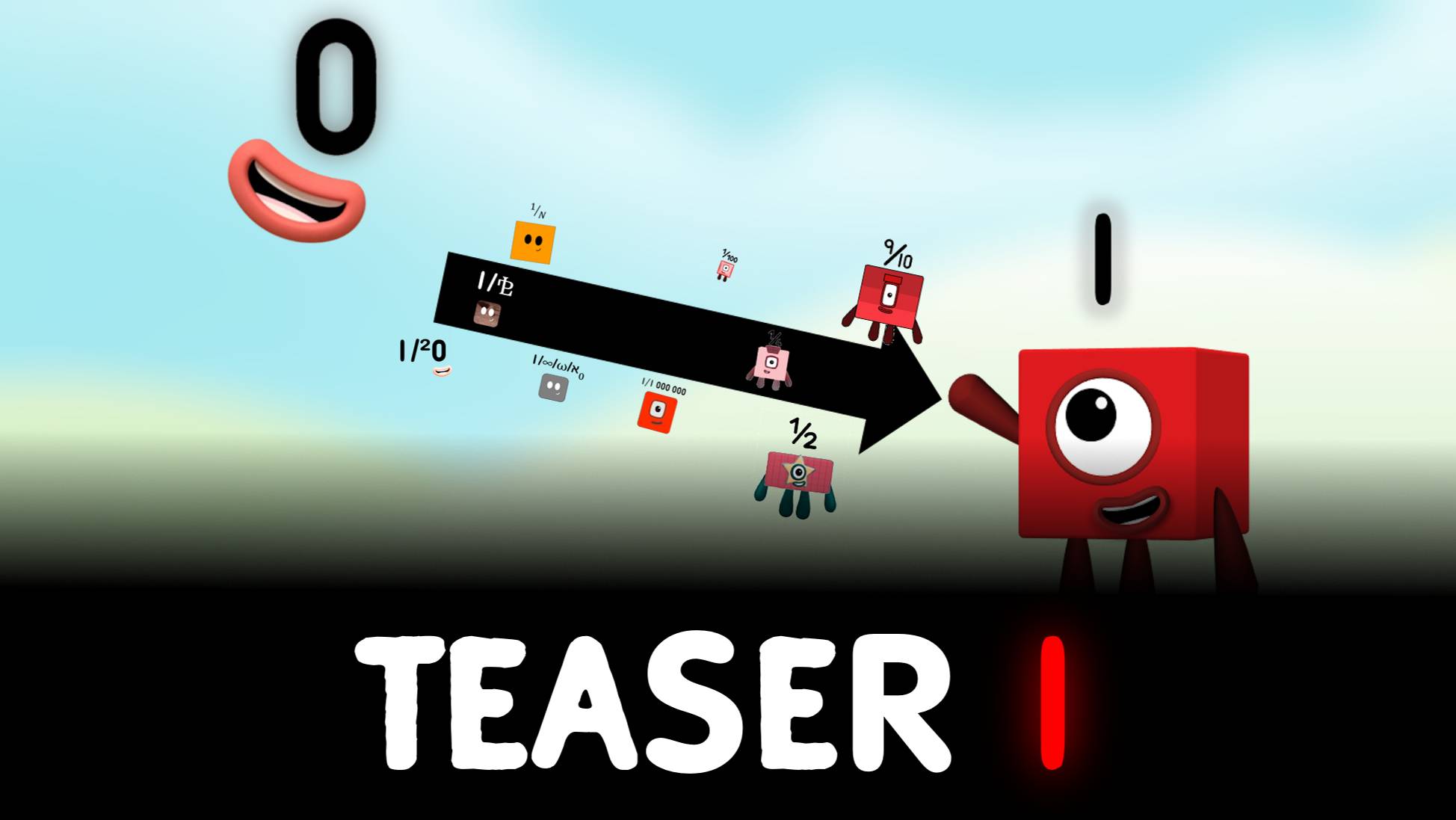 Numberblocks BIG V21 | TEASER 1 смотреть онлайн
