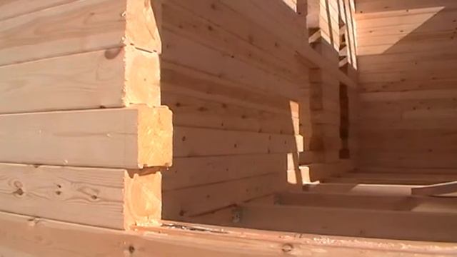 Строительство дома из профилированного бруса в д. Ваньгино Череповецкого района смотреть онлайн