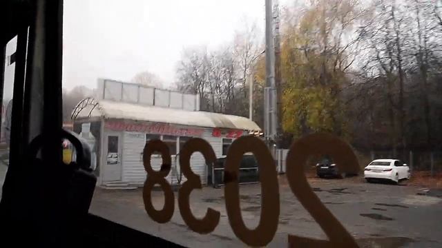 Пенза, поездка на троллейбусе ЗиУ 682 Г 016.02 "2038" смотреть онлайн