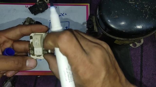 Danfoss Compressor PTC Relay Connection With Capacitor смотреть онлайн