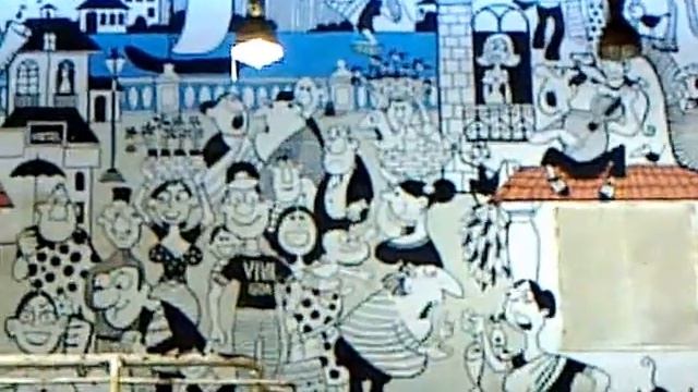 Mario Miranda artwork at Panjim market, Goa.mp4 смотреть онлайн