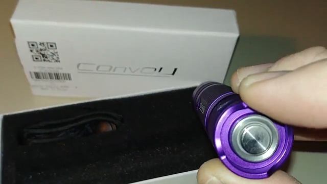 Convoy S2+ ML2 Portable LED Flashlight - JASMINE PURPLE 6000 - 6500K смотреть онлайн