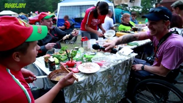 Туристический слет "Полесские зори 2015" (кулинарный поединок) смотреть онлайн