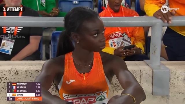 Fatima Diame - European Athletics Championships 2024 ｜ Women's Long Jump смотреть онлайн