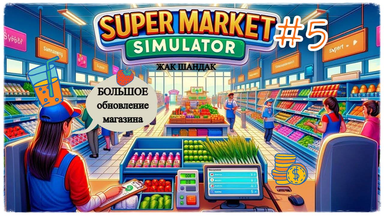 Новый бизнес - БОЛЬШОЕ обновление в Supermarket Simulator #supermarketsimulator