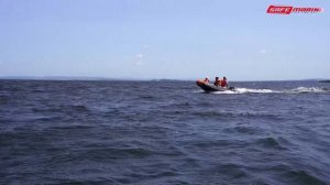 Тест РИБ ПНД Gellium 390 на 15 л.с., морские тесты при загрузке 240 кг.!