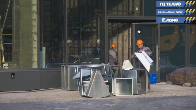 Шоссейный автокран XCMG XCT25L5_S1 в работе. ГЦ ТЕХНО #xcmg #гцтехно #автокран #crane #спецтехника смотреть онлайн