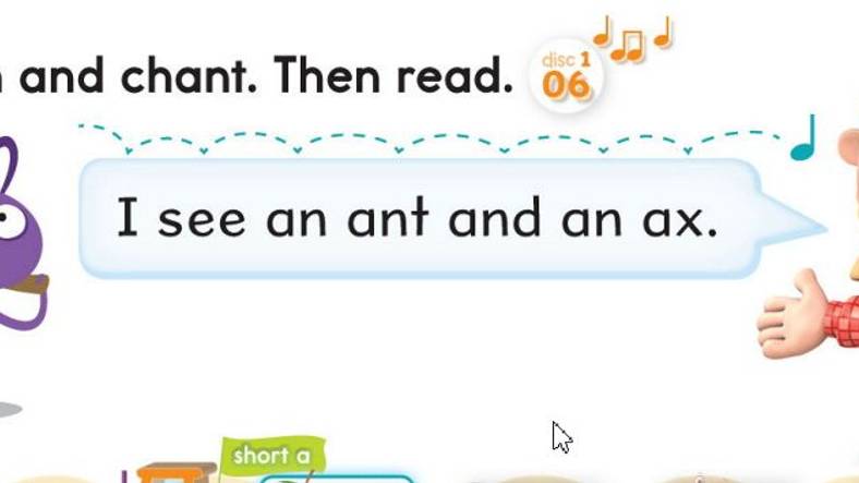 Oxford Phonics 2 Unit 1 track 6 смотреть онлайн