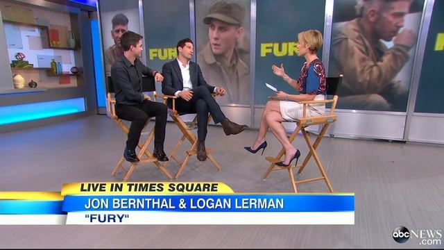 'Fury' Stars Lerman, Bernthal Discuss Working With David Ayer смотреть онлайн