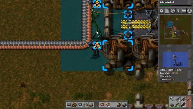 Factorio - 023 - Batterien für die blaue Forschung смотреть онлайн