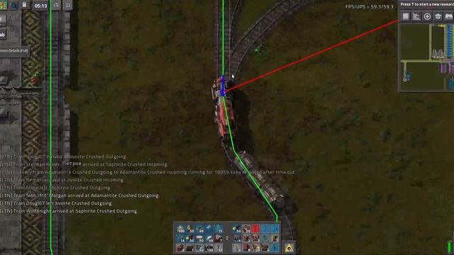 Factorio Modded - Angelbobmadclown - LTN - Crushed Ore Run смотреть онлайн