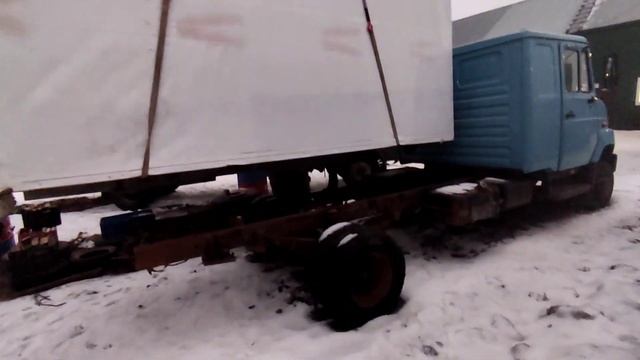 Поставили временную евро платформу для визита в ГИБДД на переоборудование. смотреть онлайн