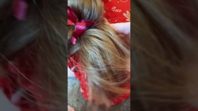 Хитрость для девочек 🎀 #бант #бантик #прически #прическа смотреть онлайн