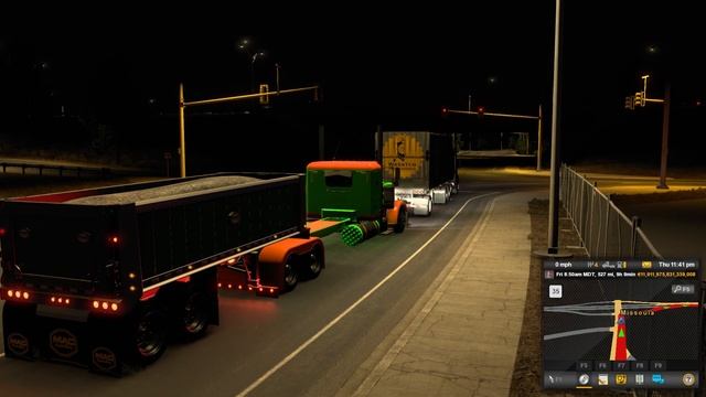 American Truck Simulator Pingas Pete zeemods dd60 and sartanas mac dump trailer смотреть онлайн