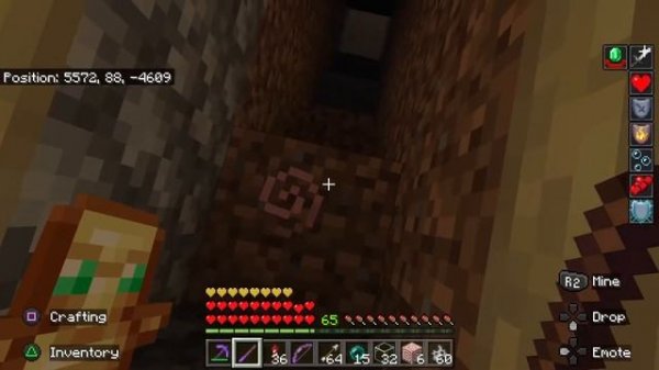 minecraft PS5 gameplay