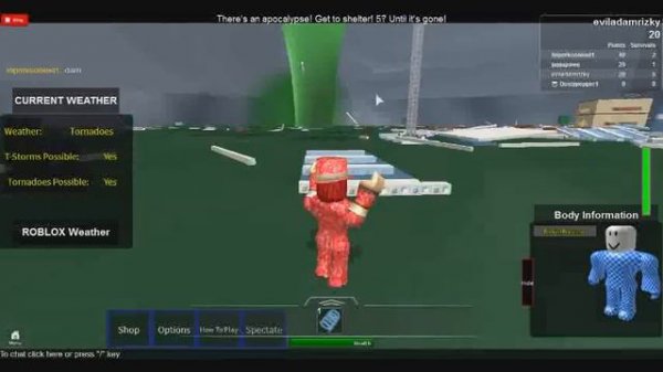 Roblox: Tornado Alley 2: Infected tornado is back!