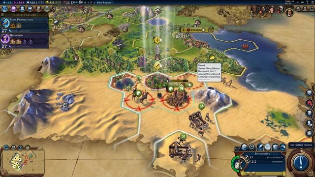Civilization VI: Russia Ep.7 ( No one challenges Mother Russia) смотреть онлайн