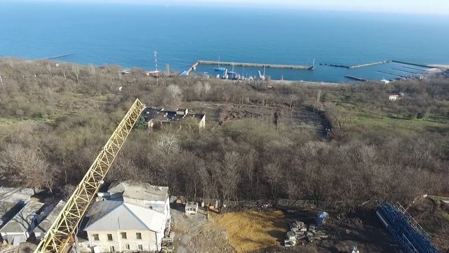 Юбилейный дом Каркашадзе. Вид из окон смотреть онлайн