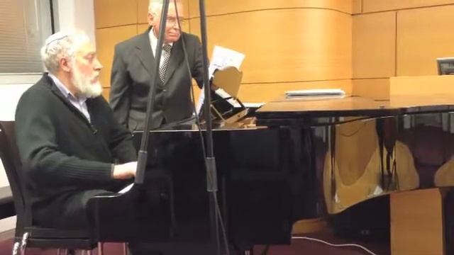 Emanuel Vahl: Jewish Duet for cello & piano with Eliyah ZABALY, piano & Collin OLDHAM, cello смотреть онлайн