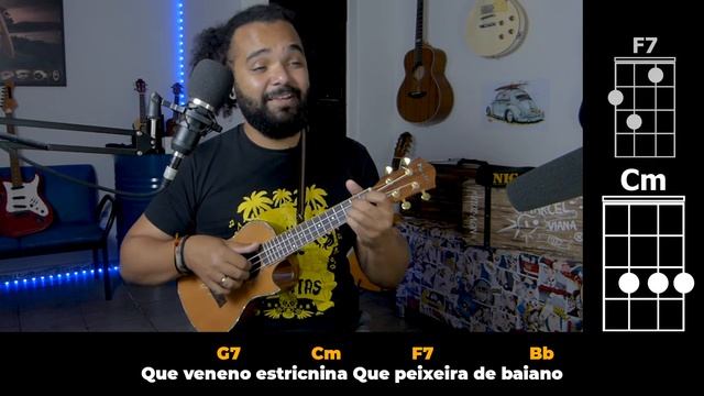 Play Along Tiro Ao Álvaro - Adoniran Barbosa | Brazilian Samba on Ukulele смотреть онлайн