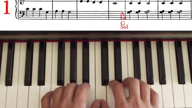 Old MacDonald Had a Farm, John Thompson`s easiest piano course, part 1 смотреть онлайн
