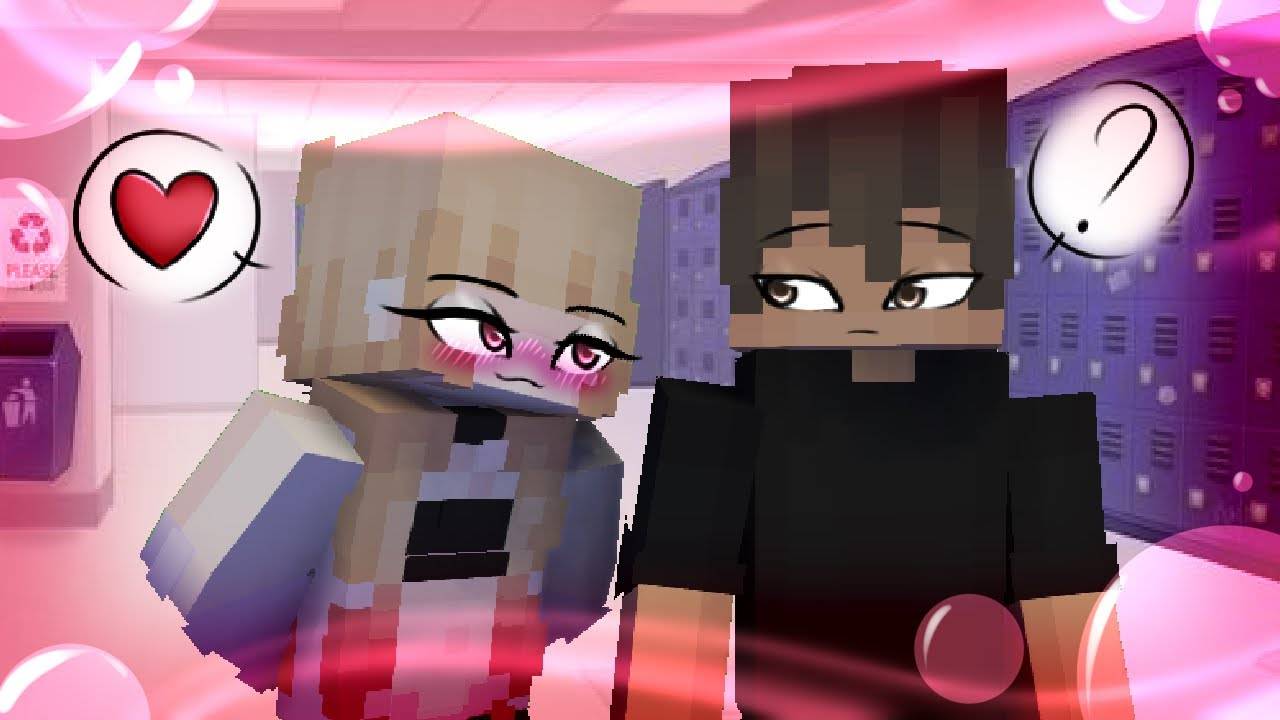 💕В парня Влюбилась КОРОЛЕВА ШКОЛЫ В Майнкрафт смотреть онлайн