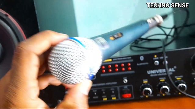 Universal amplifier microphone test | How to connect microphones with the amplifier смотреть онлайн