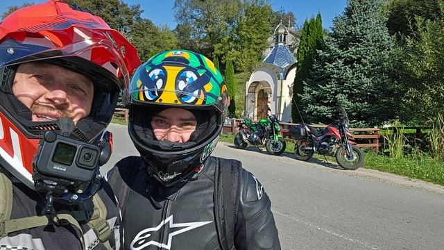 Львівщиною на мото: Солонка - Бібрка | Ukraine | Kawasaki Z900 & Tekken 250 смотреть онлайн