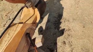 Разборка сруба. Операции съ бревномъ.