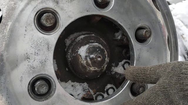 Японское литье ALCOA 17,5 на ступицу Валдай. Примерка смотреть онлайн