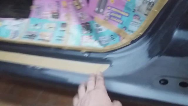 КАК ЗАКЛЕИТЬ МАШИНУ ПЕРЕД ПОКРАСКОЙ авто, покраска. смотреть онлайн
