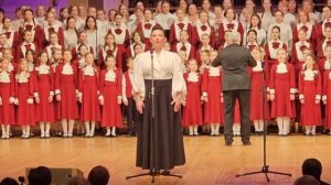 А. Пахмутова «Звездопад», Пахмутова - юбилей 95, Большой детский хор им. В.С.  Попова, А. Рочева
