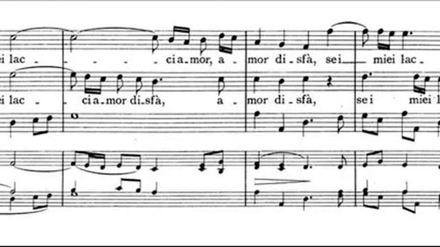 Agostino Steffani - Duetto "Placidissime catene" (score) смотреть онлайн