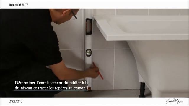 Comment installer une baignoire Elite de chez Jacob Delafon ? смотреть онлайн