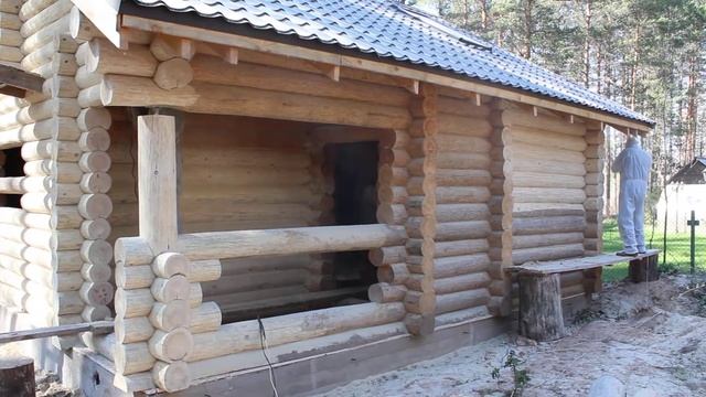 Шлифовка сруба / РубДом смотреть онлайн